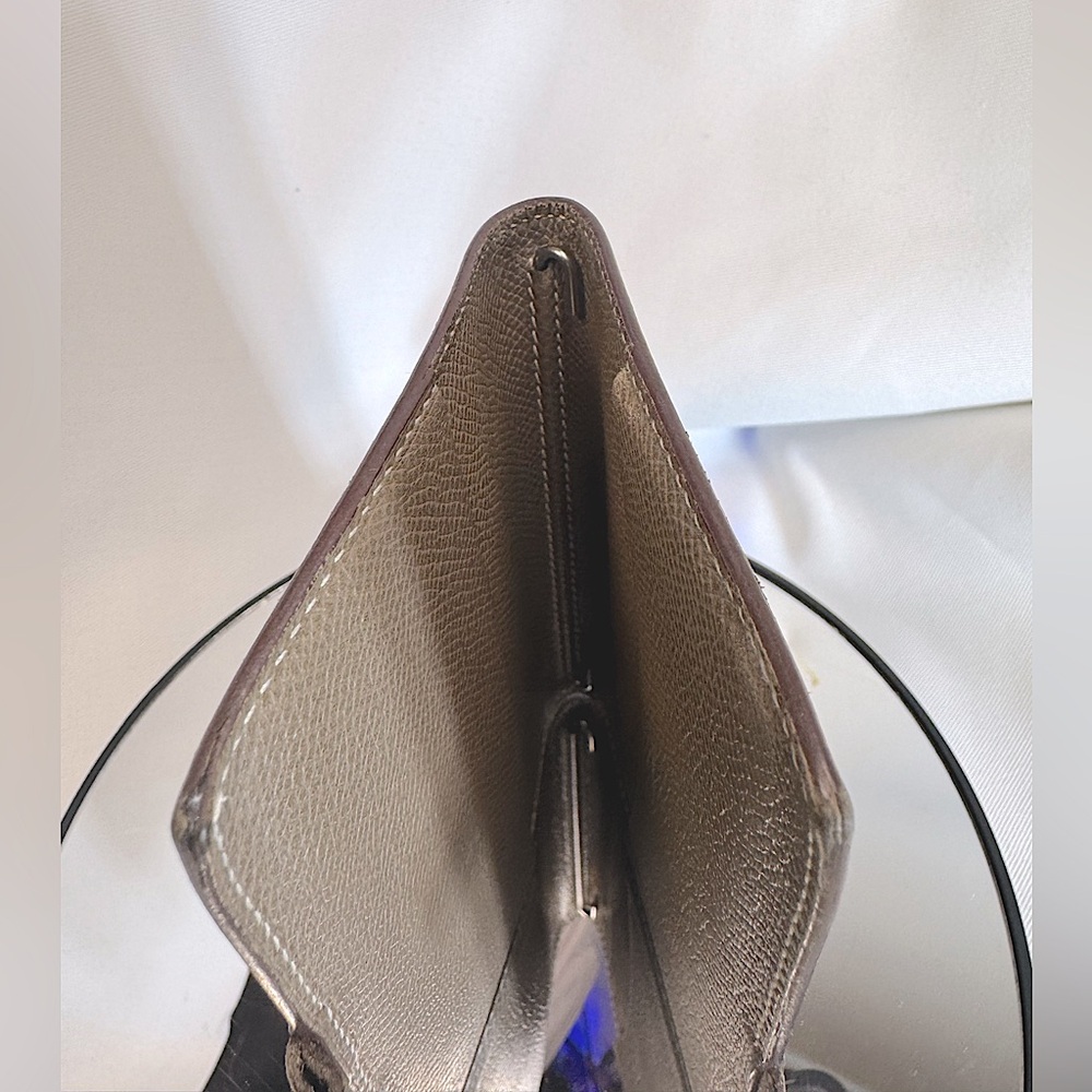 Hermès Ulysse PM Etoupe Togo Leather Notebook Rare Discontinued Hermès Agenda - Picture 6 of 9